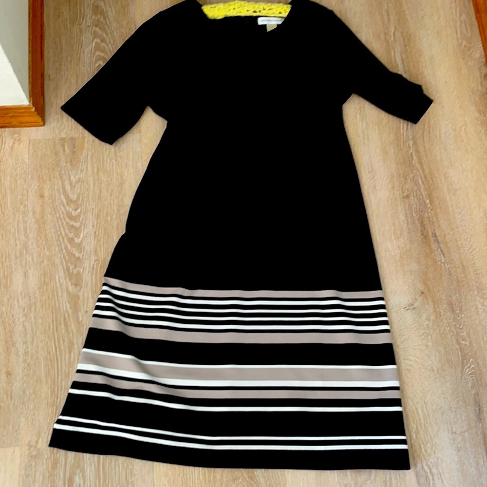 Ponte knit midi dress